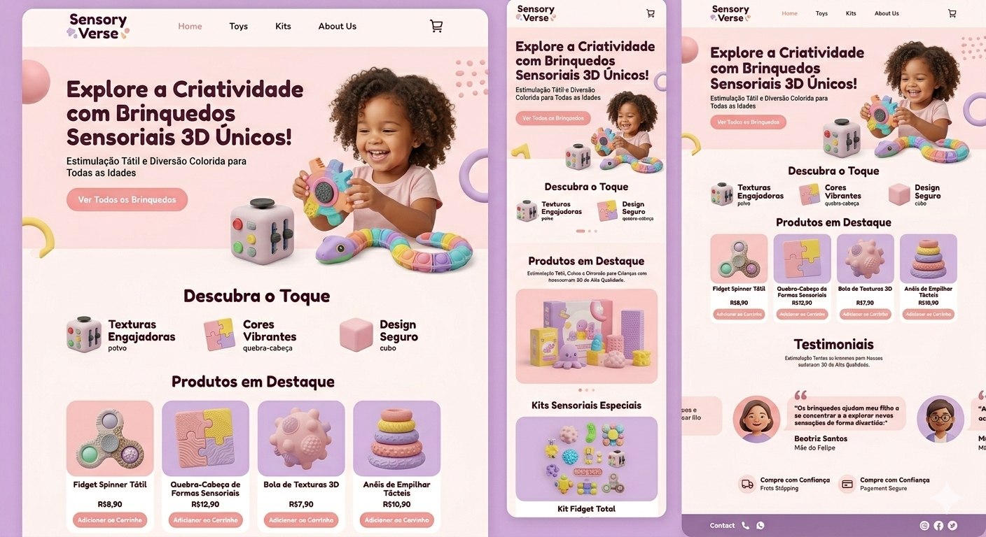 E-commerce Brinquedos 3D